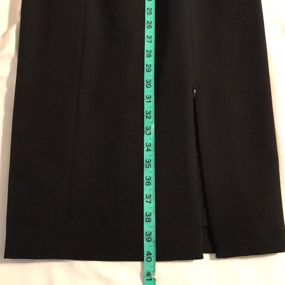 Antonio Melani Cheyenne Crepe Dress Black Sz 0 - Picture 10 of 11